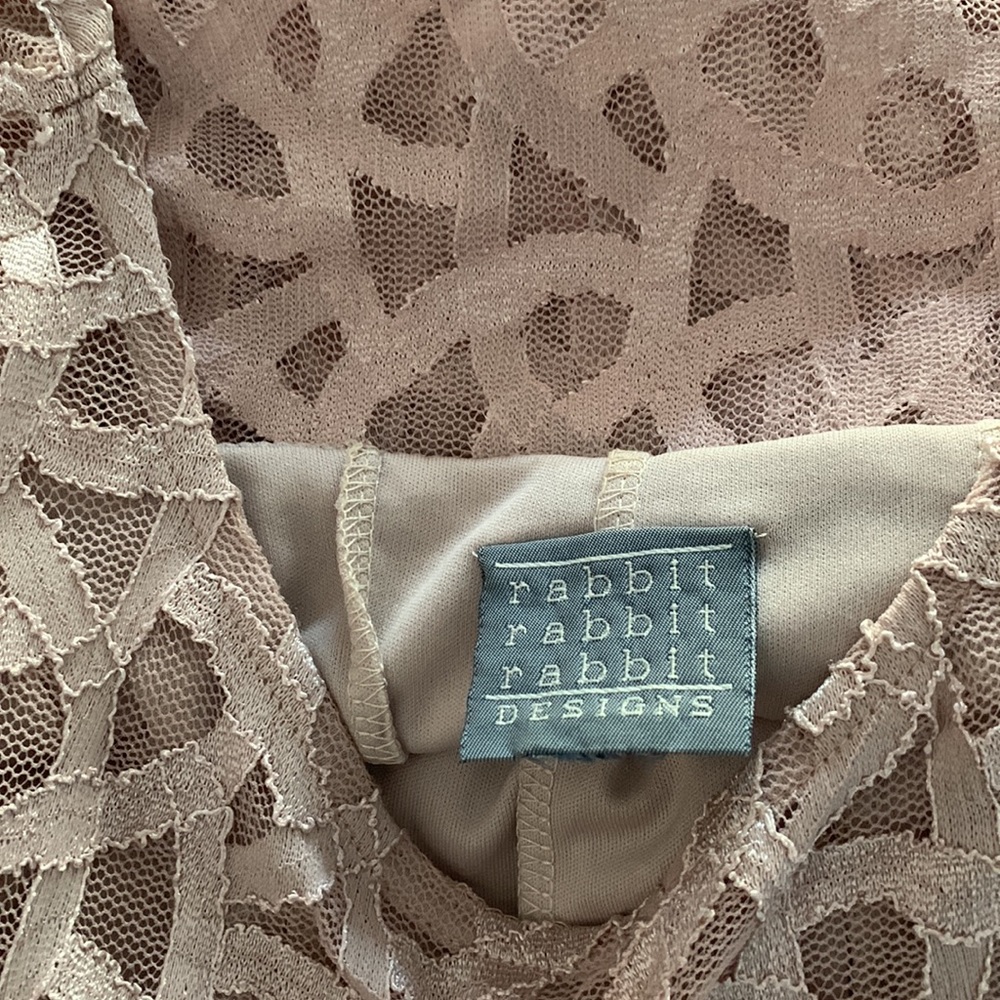 Lined Lace 3/4 Sleeve Flare Dress - Picture 8 of 9